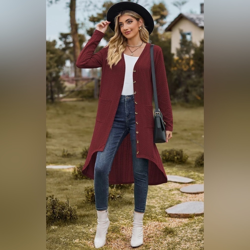 Bluivy Duster Lightweight Cardigan